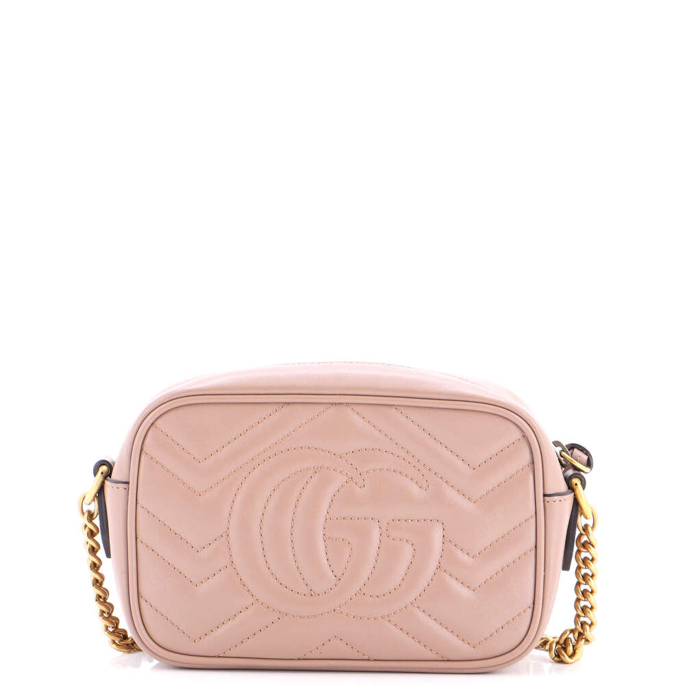 Gucci Gg Marmont Shoulder Bag Matelasse #244926G12B - Picture 3 of 7